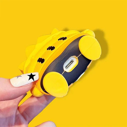 Yellow Pikachu Naruto cartoon character AirPods cases - ChildAngle