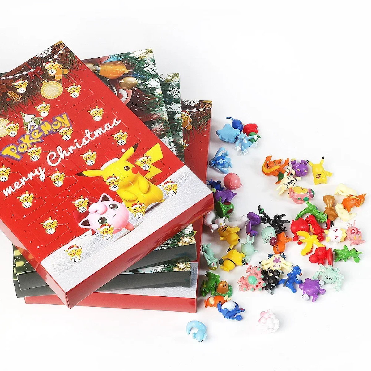Pokemon Advent Calendars for Christmas Pikachu Charizard - ChildAngle