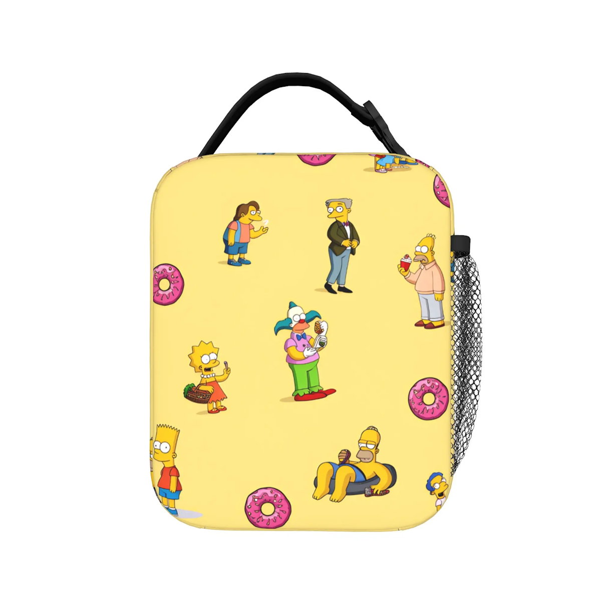 Happy Family The Simpsons Lunch Bag Portable Lunch Tote