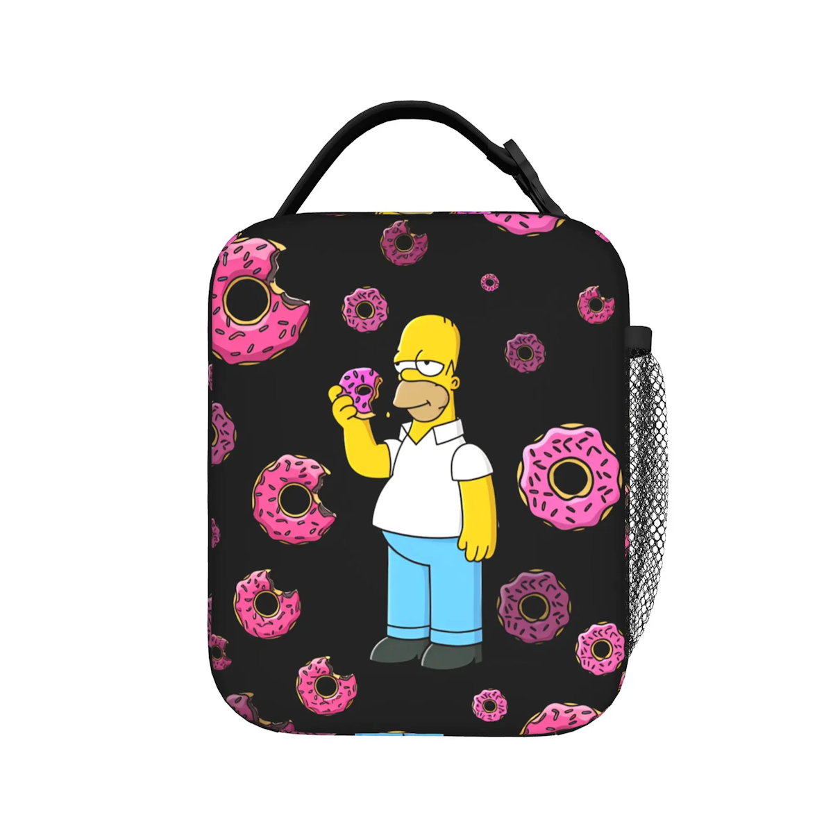 Happy Family The Simpsons Lunch Bag Portable Lunch Tote