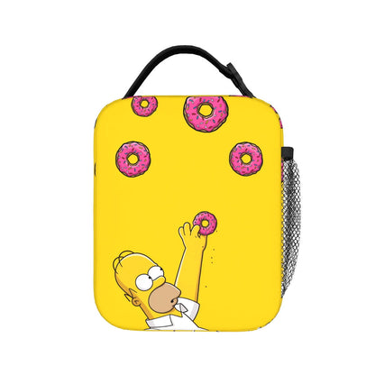 Happy Family The Simpsons Lunch Bag Portable Lunch Tote