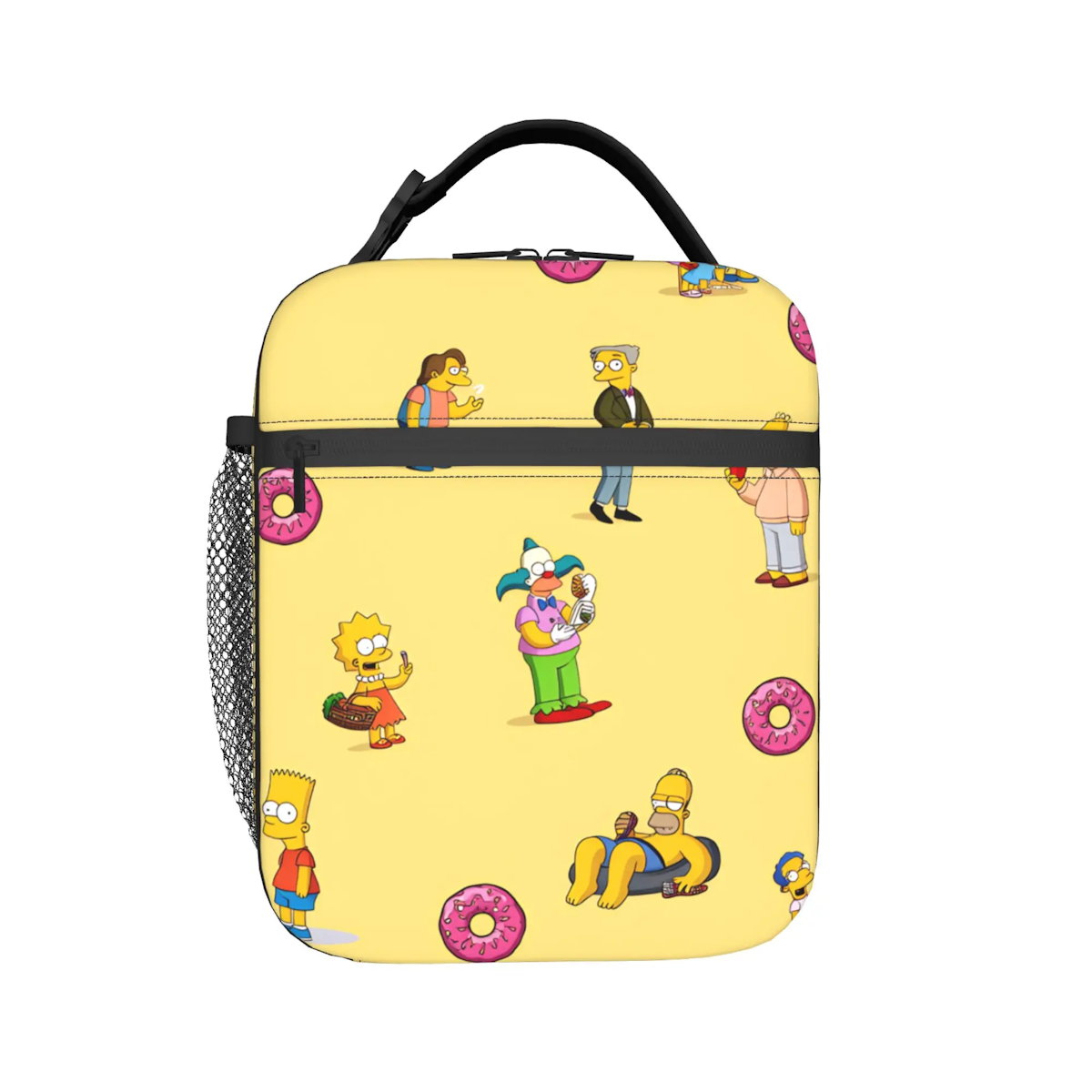 Happy Family The Simpsons Lunch Bag Portable Lunch Tote
