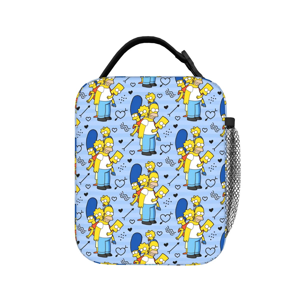 Happy Family The Simpsons Lunch Bag Portable Lunch Tote