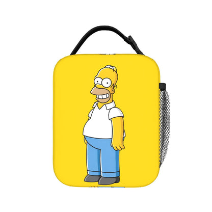 Happy Family The Simpsons Lunch Bag Portable Lunch Tote
