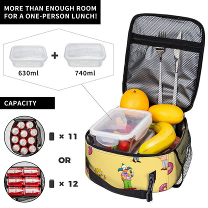 Happy Family The Simpsons Lunch Bag Portable Lunch Tote