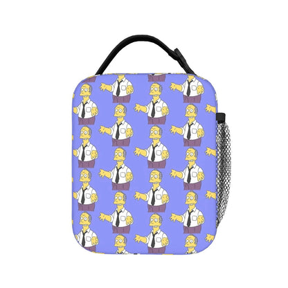 Happy Family The Simpsons Lunch Bag Portable Lunch Tote
