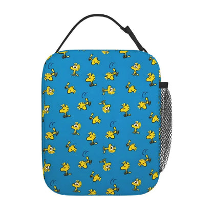 The Peanuts Snoopy Lunch Tote with Side Mesh Pocket - ChildAngle
