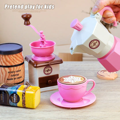 82PCS Pretend Play Coffee & Dessert Afternoon Tea Set for Kids - ChildAngle