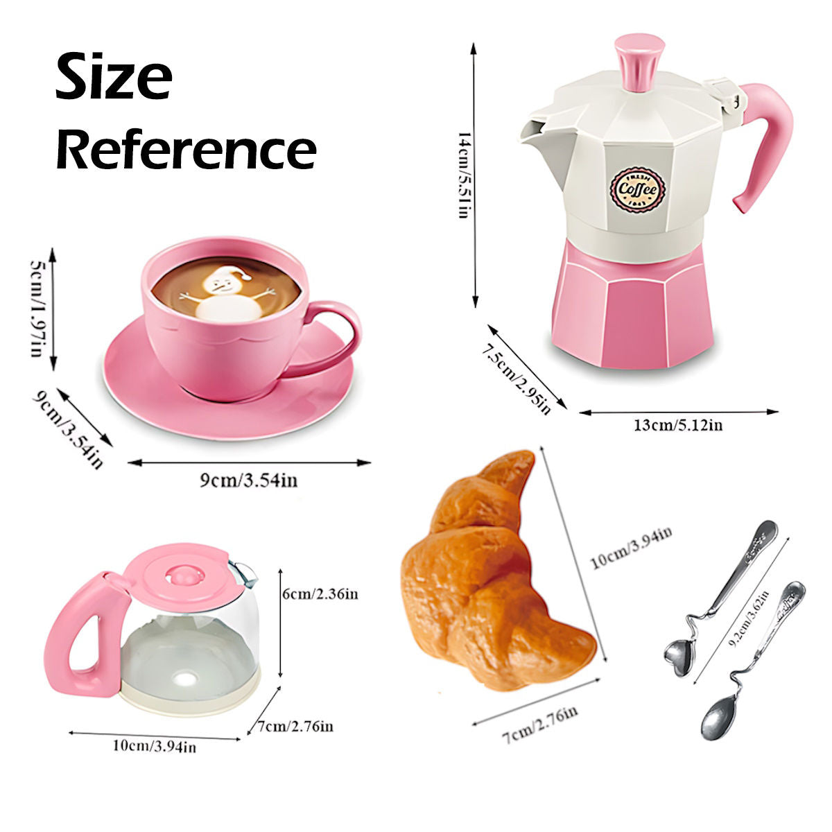 82PCS Pretend Play Coffee & Dessert Afternoon Tea Set for Kids - ChildAngle