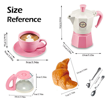 82PCS Pretend Play Coffee & Dessert Afternoon Tea Set for Kids - ChildAngle