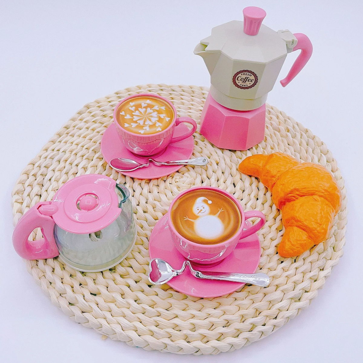 82PCS Pretend Play Coffee & Dessert Afternoon Tea Set for Kids - ChildAngle
