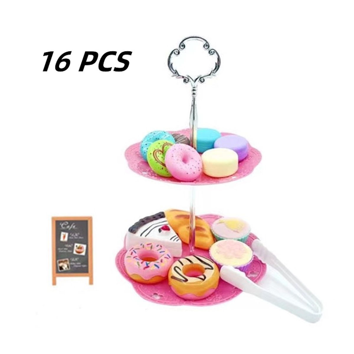 82PCS Pretend Play Coffee & Dessert Afternoon Tea Set for Kids - ChildAngle