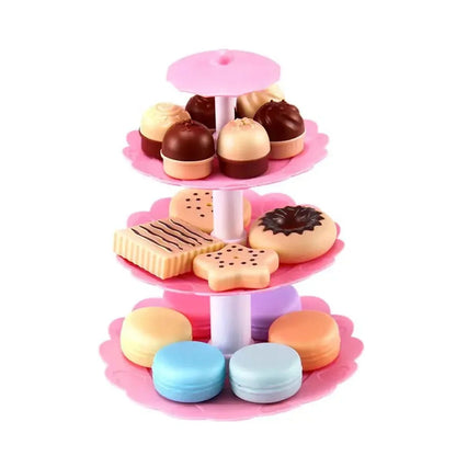 82PCS Pretend Play Coffee & Dessert Afternoon Tea Set for Kids - ChildAngle