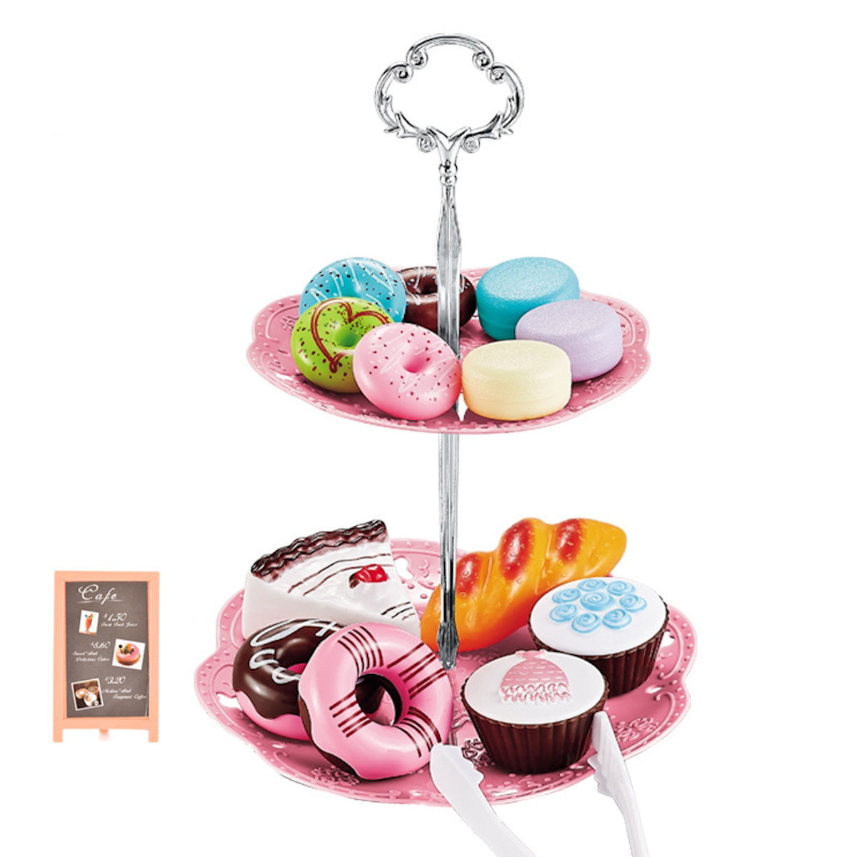 82PCS Pretend Play Coffee & Dessert Afternoon Tea Set for Kids - ChildAngle