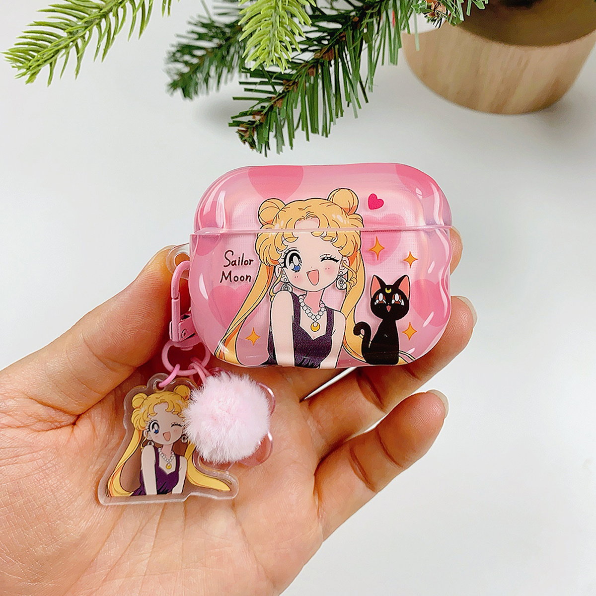 Cartoon-themed cases - ChildAngle Sailor Moon AirPods Case