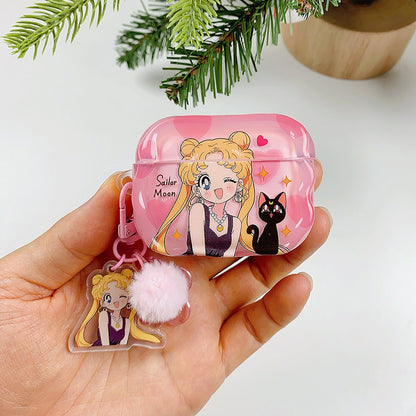 Cartoon-themed cases - ChildAngle Sailor Moon AirPods Case