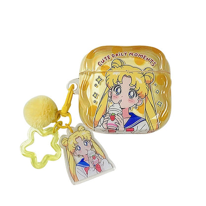 Cartoon-themed cases - ChildAngle Sailor Moon AirPods Case
