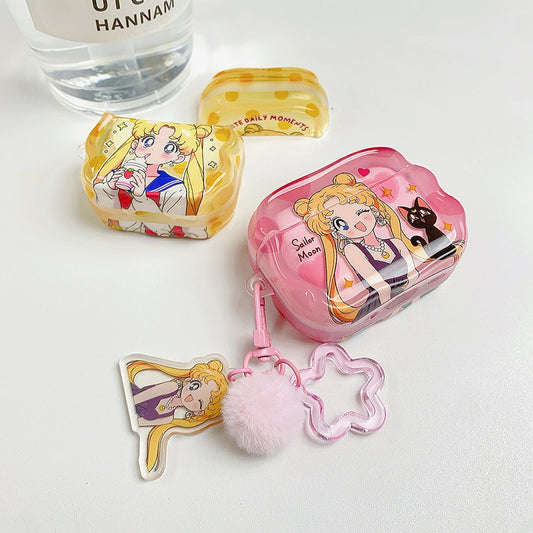 Cartoon-themed cases - ChildAngle Sailor Moon AirPods Case