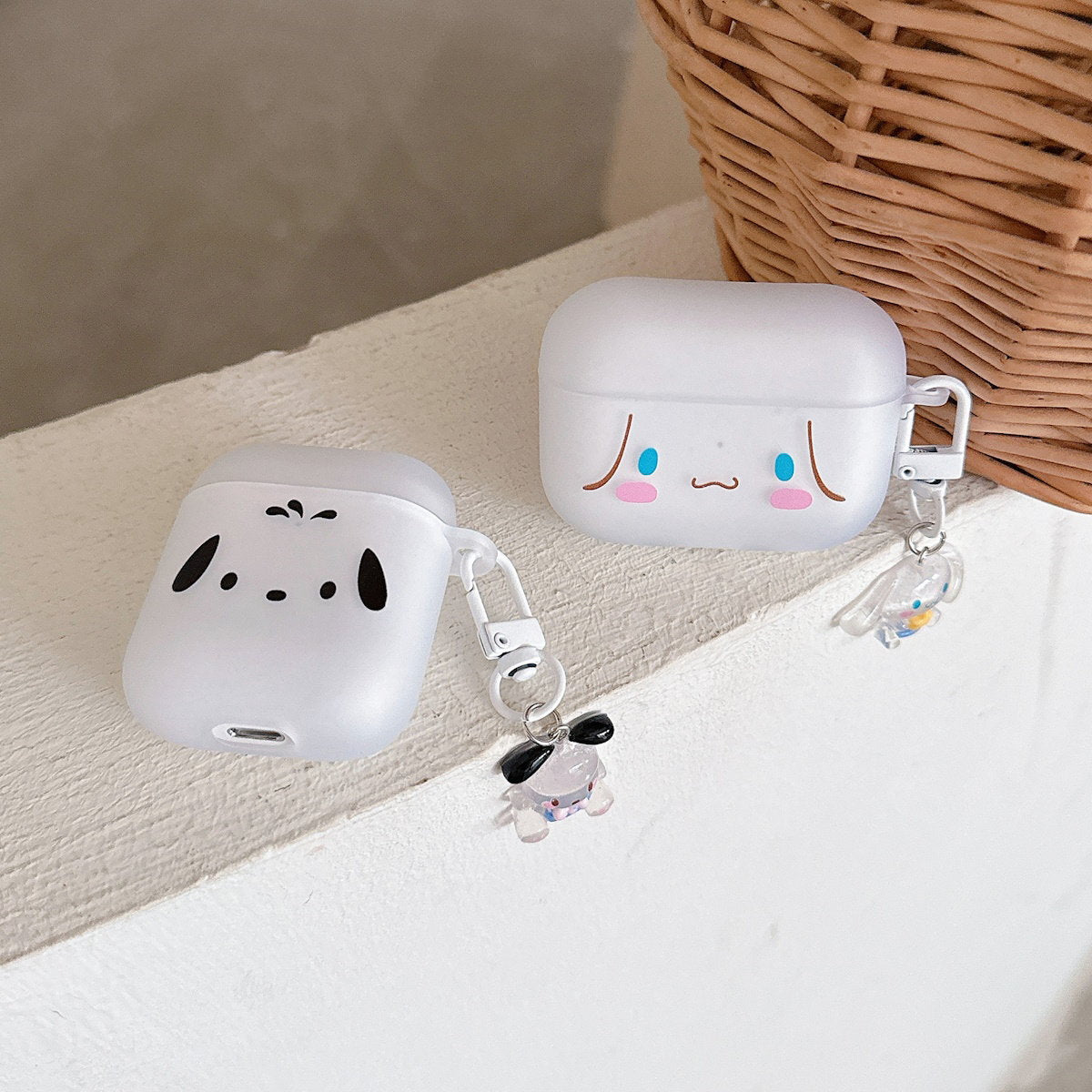 Sanrio AirPods cases Pochacco Cinnamoroll Kuromi My Melody Hello Kitty - ChildAngle