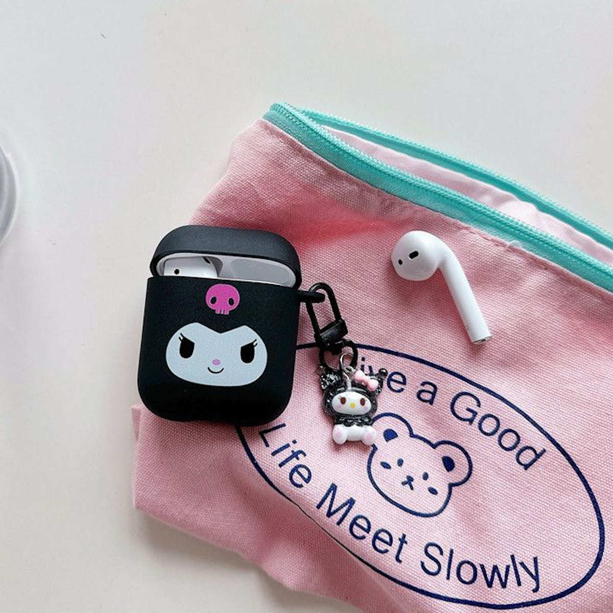 Sanrio AirPods cases Pochacco Cinnamoroll Kuromi My Melody Hello Kitty - ChildAngle