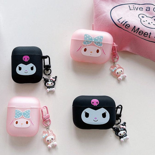 Sanrio AirPods cases Pochacco Cinnamoroll Kuromi My Melody Hello Kitty - ChildAngle