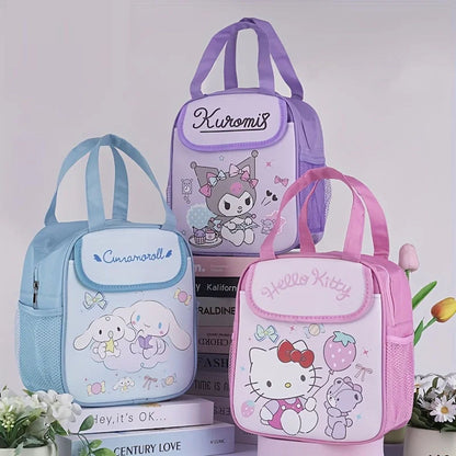 Sanrio Lunch Bag Tote Portable Insulated Lunch Tote for School Kids