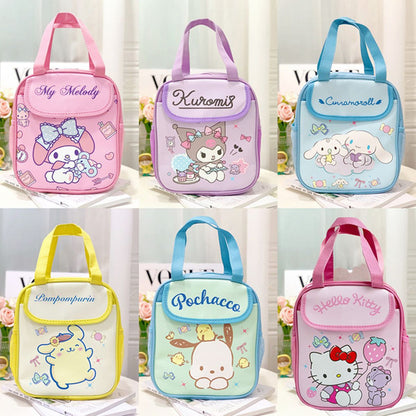 Sanrio Lunch Bag Tote Portable Insulated Lunch Tote for School Kids