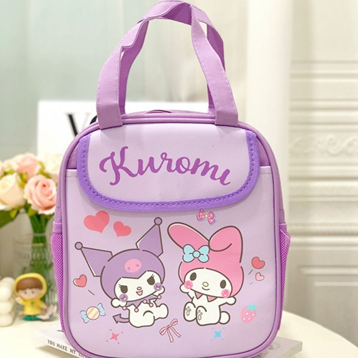 Sanrio Lunch Bag Tote Portable Insulated Lunch Tote for School Kids