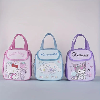 Sanrio Lunch Bag Tote Portable Insulated Lunch Tote for School Kids