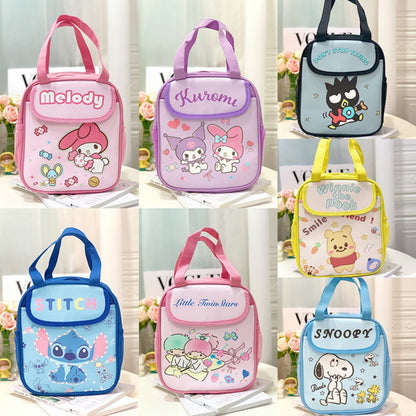 Sanrio Lunch Bag Tote Portable Insulated Lunch Tote for School Kids