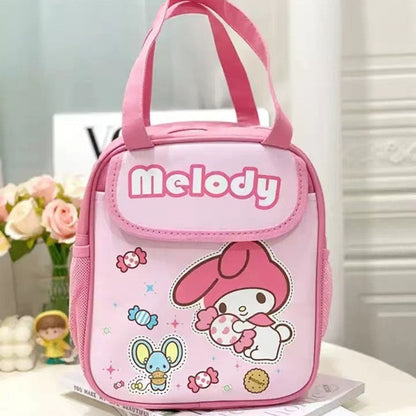 Sanrio Lunch Bag Tote Portable Insulated Lunch Tote for School Kids