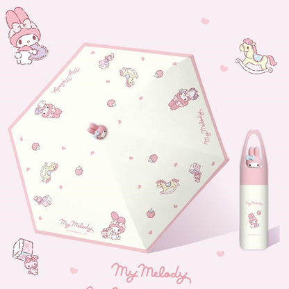 Kids My Melody Umbrella Automatic Folding Umbrella for Children - ChildAngle