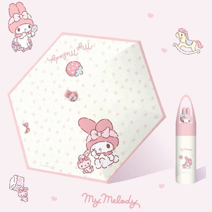 Kids My Melody Umbrella Automatic Folding Umbrella for Children - ChildAngle