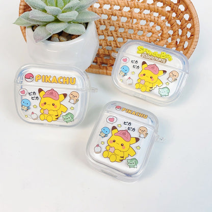 AirPods Pro 3 AirPods 4 Transparent Kawaii AirPod Case Sanrio AirPods Case With pendant