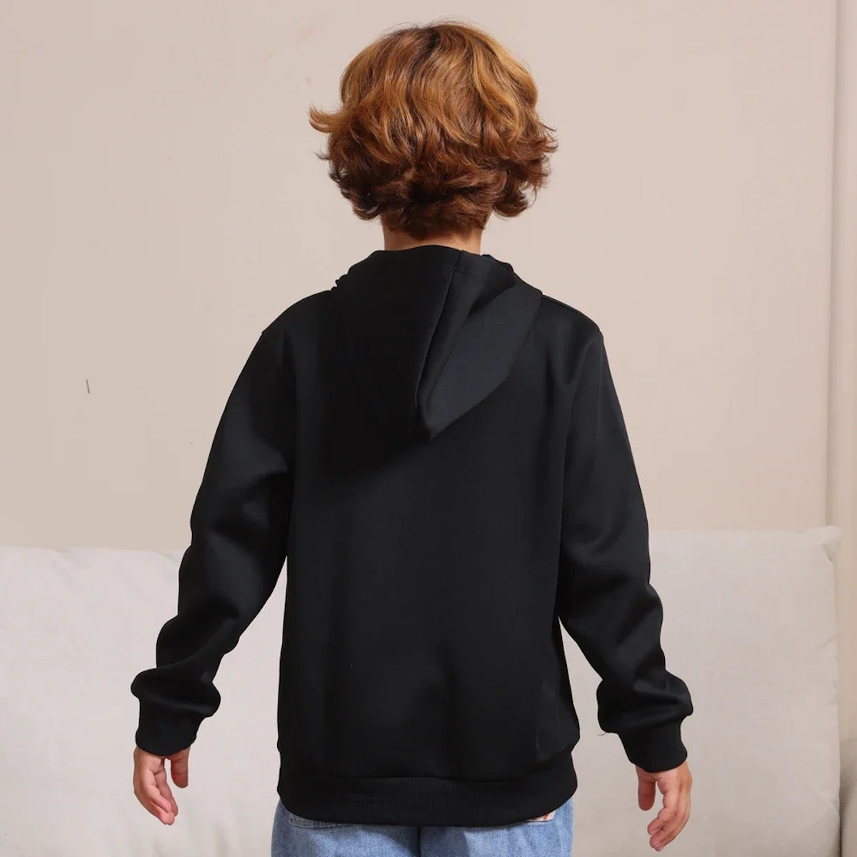 Family Matching Outfits Halloween Skeleton Print Long-sleeve Pullover Sweatshirts - ChildAngle