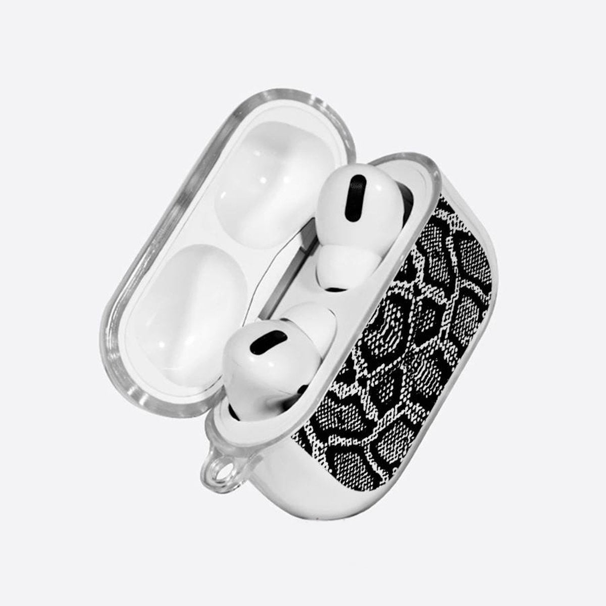 Snake Skin Print TPU AirPods Case - ChildAngle Animal Print AirPods Case