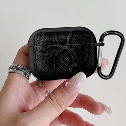 Snake Skin Print TPU AirPods Case - ChildAngle Animal Print AirPods Case