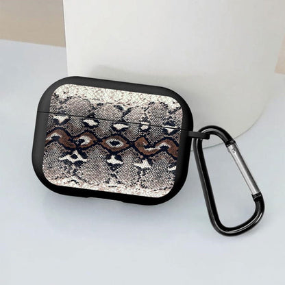 Snake Skin Print TPU AirPods Case - ChildAngle Animal Print AirPods Case
