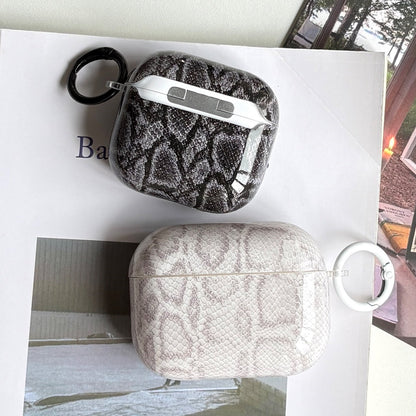 Snake Skin Print TPU AirPods Case - ChildAngle Animal Print AirPods Case