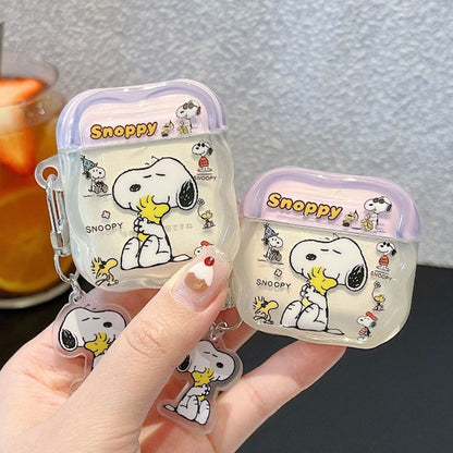 AirPods case with Snoopy design - ChildAngle Snoopy AirPods Case for Teens