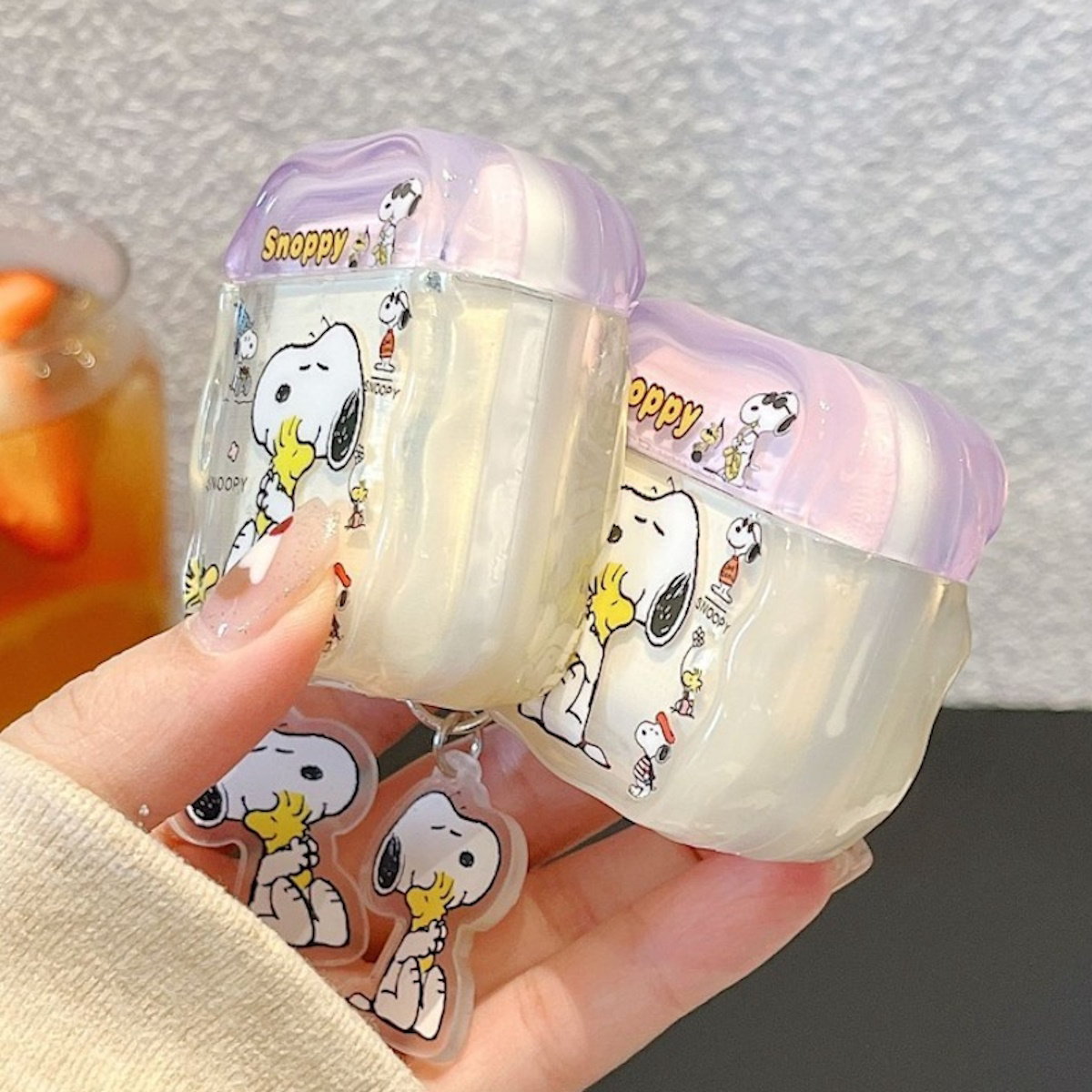 AirPods case with Snoopy design - ChildAngle Snoopy AirPods Case for Teens