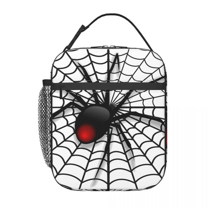 Spiderman Lunch Tote with Side Mesh Pocket - ChildAngle