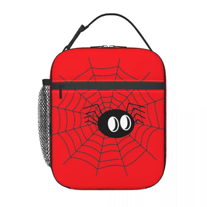 Spiderman Lunch Tote with Side Mesh Pocket - ChildAngle