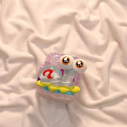 SpongeBob AirPods case character-themed cases Mr. Krabs Squrepants Patrick Star Gary the Snail AirPods Pro 3 SpongBob AirPods Case - ChildAngle