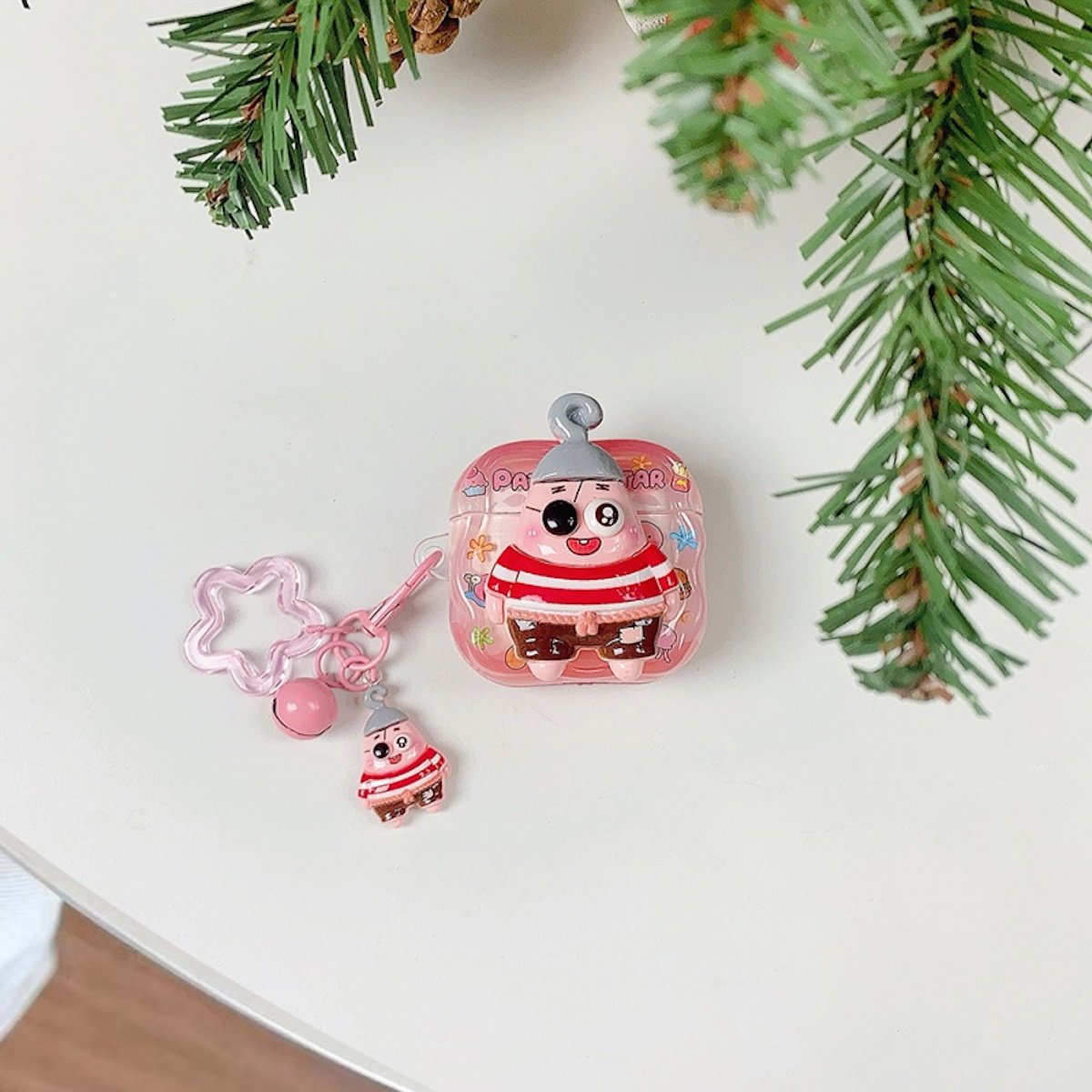 SpongeBob AirPods case character-themed cases Mr. Krabs Squrepants Patrick Star Gary the Snail AirPods Pro 3 SpongBob AirPods Case - ChildAngle