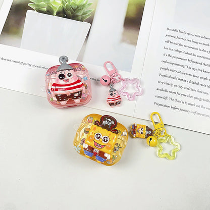 SpongeBob AirPods case character-themed cases Mr. Krabs Squrepants Patrick Star Gary the Snail AirPods Pro 3 SpongBob AirPods Case - ChildAngle