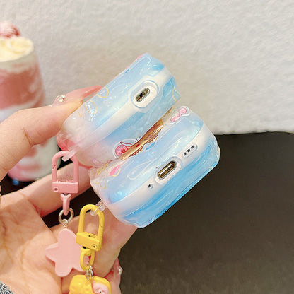 SpongeBob AirPods case character-themed cases Mr. Krabs Squrepants Patrick Star Gary the Snail AirPods Pro 3 SpongBob AirPods Case - ChildAngle