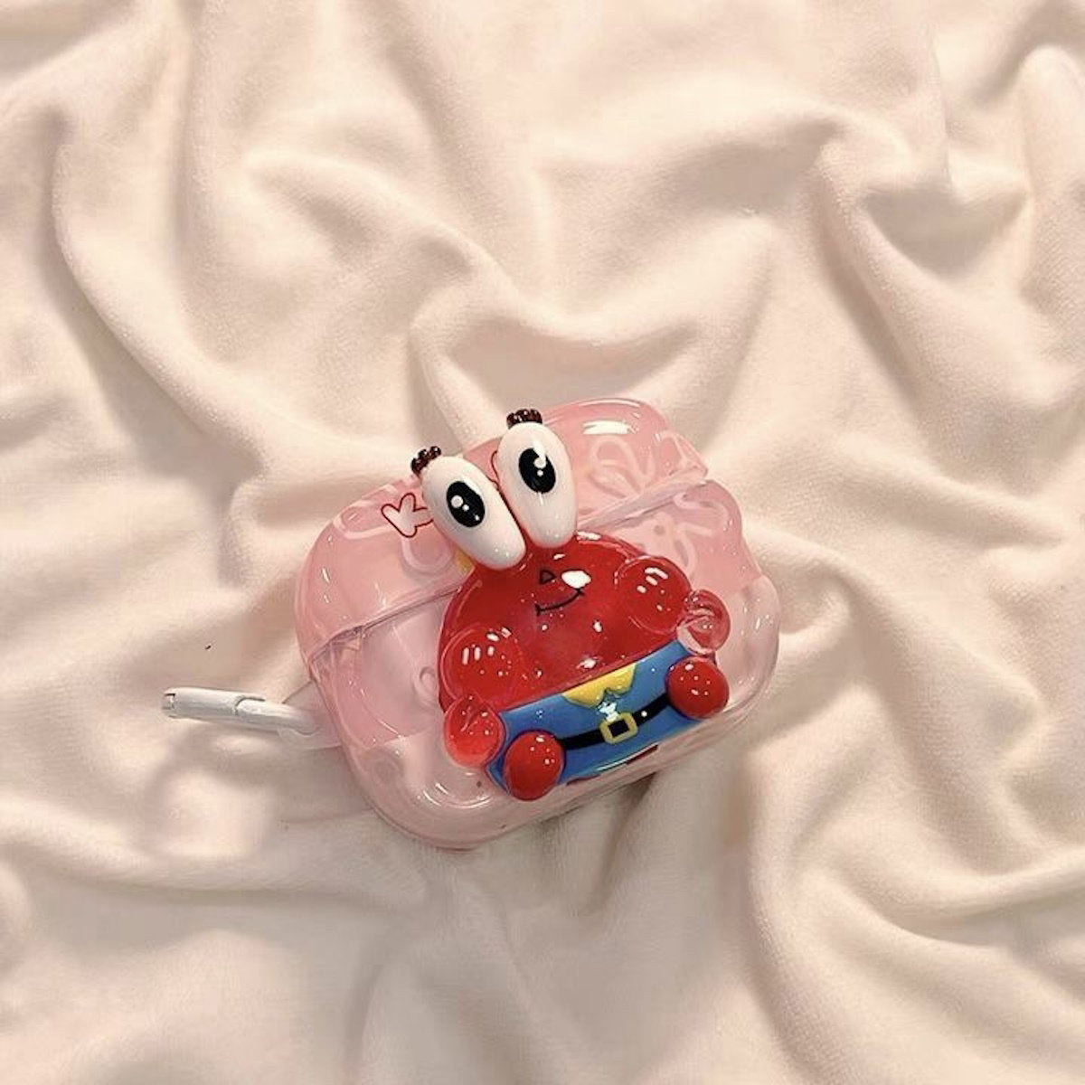 SpongeBob AirPods case character-themed cases Mr. Krabs Squrepants Patrick Star Gary the Snail AirPods Pro 3 SpongBob AirPods Case - ChildAngle