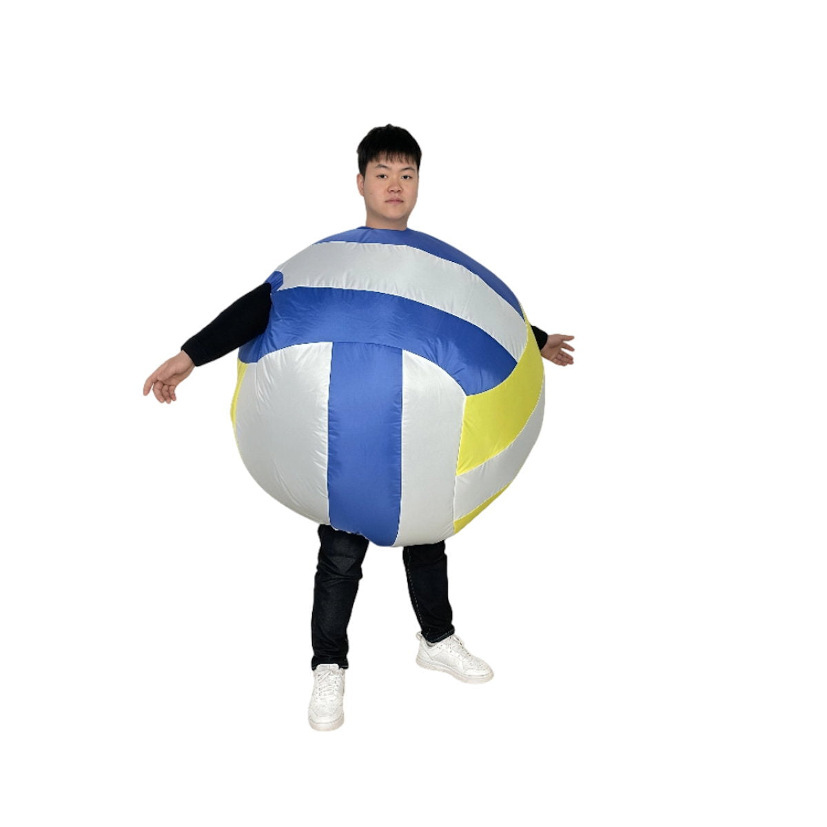 Teens Sports Ball Basketball Baseball Volleyball Inflatable Costumes - ChildAngle