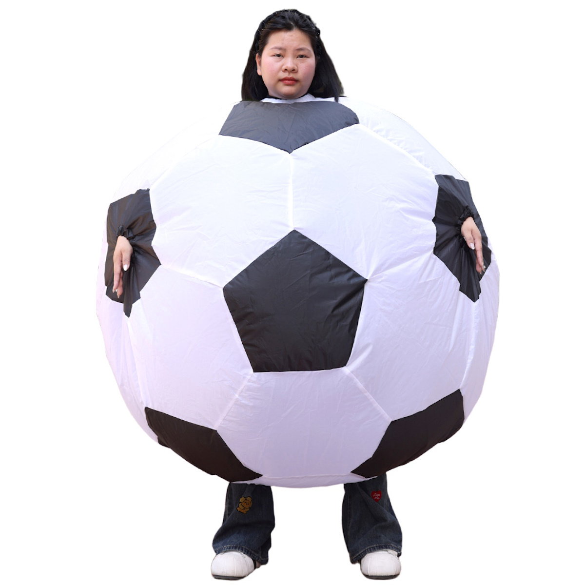 Teens Sports Ball Basketball Baseball Volleyball Inflatable Costumes - ChildAngle